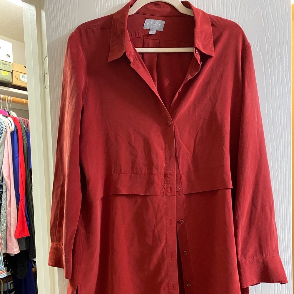 100% silk Pure Collection Tunic